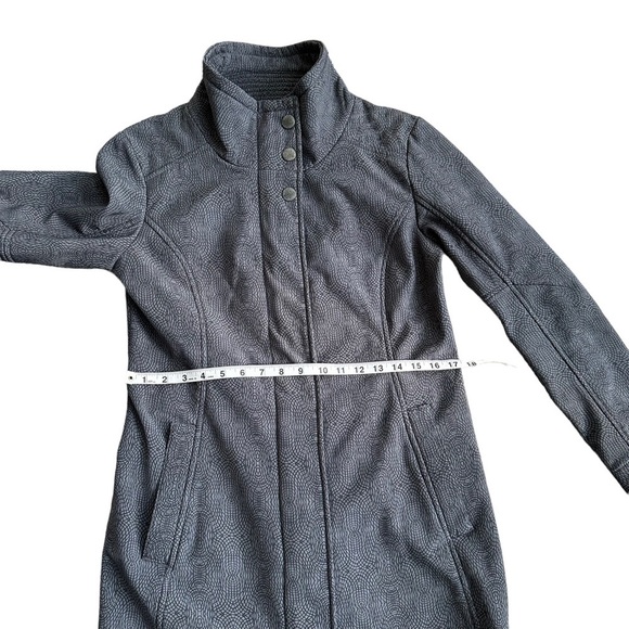 Title Nine Womens Grey Water Resistant Gray Mid Length Winter Jacket Size S - Picture 10 of 13